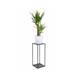 Suport pentru flori 60x24 cm, negru