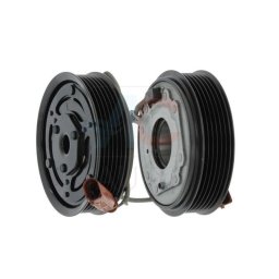 Set bobina, fulie si ambreiaj compresor A/C DENSO 6SAS14C 6PK 110MM SKODA Fabia, Kamiq, Karoq, Kodiaq, Octavia, Scala, Superb
