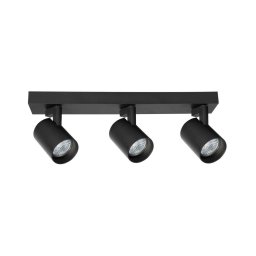 Spot VOLF 3xGU10/10W/230V negru