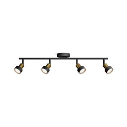 Spot Philips CONDUIT 4xGU10/5W/230V negru/alamă