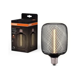 Bec LED dimabil Osram DECOR FILAMENT E27/3,5W/230V 1800K negru