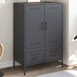 Dulap înalt, antracit, 68x39x101,5 cm, otel laminat la rece GartenMobel Dekor