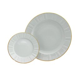 OCTAVIA - Serviciu de tort portelan (6 persoane - 7 piese)