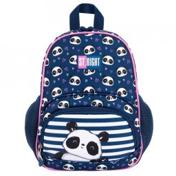 Ghiozdan mini Majewski, St Right BP70, 1 compartiment, Love Panda