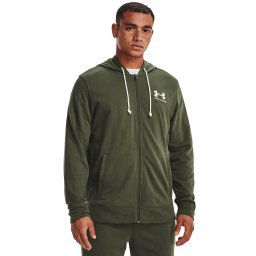 Hanorac Under Armour Rival Terry LC FZ Green