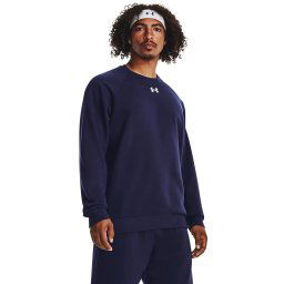 Hanorac Under Armour Rival Fleece Crew Blue