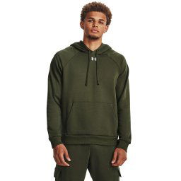 Hanorac Under Armour Rival Fleece Hoodie Green