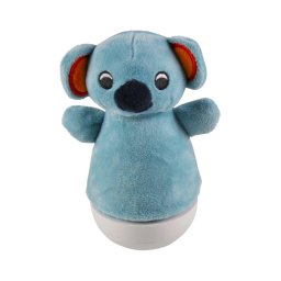 Veioză LED RGB de veghe cu sunete pentru copii 3xAAA/5V koala