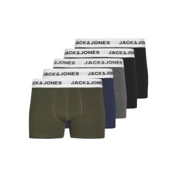 Jack & Jones Junior Chiloţi bleumarin / gri amestecat / kaki / negru