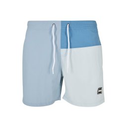 Urban Classics Șorturi de baie albastru / albastru fumuriu / opal / negru