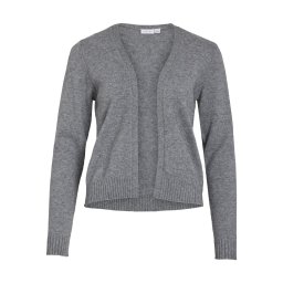 VILA Geacă tricotată 'Ril' gri amestecat