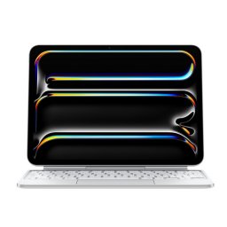 Tastatura Apple Magic pentru iPad Pro M4 de 11inch Alb