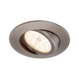 Corp de iluminat LED dimabil încastrat Briloner 7296-011 LED/6,5W/230V IP23 antracit