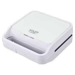 Sandwich maker AD 3070 2 in 1 1100W 2 lumini de control Alb