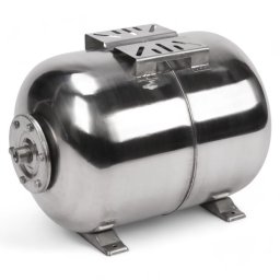 Vas inox pentru hidrofor, 24 litri, 6 bar, membrana EPDM, 1 tol, Evosanitary,