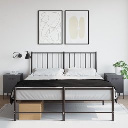 Noptiere, 2 buc., antracit, 36x39x50,5 cm, otel GartenMobel Dekor