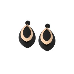 SOHI Cercei 'Krystina' auriu / negru