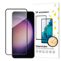 Husa Wozinsky Full Glue tempered glass for Samsung Galaxy S24+ with black frame