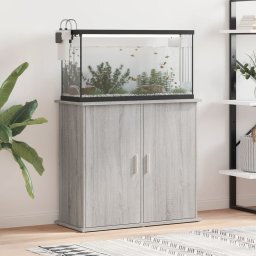 Suport acvariu, gri sonoma, 81x36x73 cm, lemn prelucrat GartenMobel Dekor