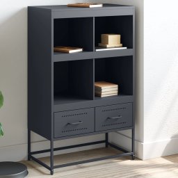 Dulap înalt, antracit, 68,5x39x111,5 cm, otel laminat la rece GartenMobel Dekor
