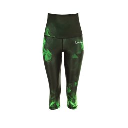 Winshape Pantaloni sport 'HWL202' verde deschis / verde închis / alb