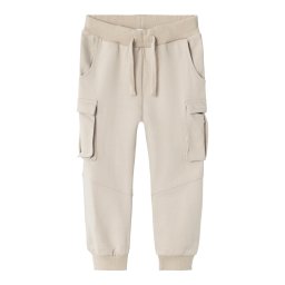 NAME IT Pantaloni 'NOli' alb kitt