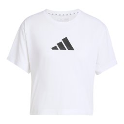 ADIDAS PERFORMANCE Tricou funcțional 'Essentials' negru / alb