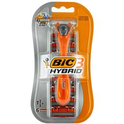 Bic Aparat de ras 3 lama 6 buc Hybrid