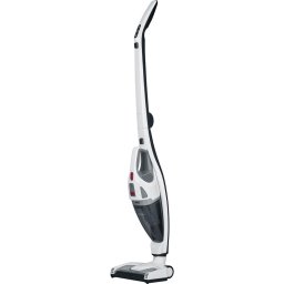 Aspirator vertical fără fir 120W, autonomie 35 min, 18.5V, perie electrică cu LED, 0.65L, fără sac, alb