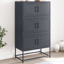 Dulap, antracit, 68,5x38,5x123,5 cm, otel GartenMobel Dekor