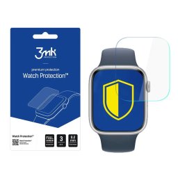Folie de protecție ceas 3MK Watch Protection ARC+ pentru Apple Watch 9 - 45 mm