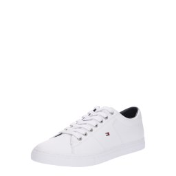 TOMMY HILFIGER Sneaker low 'Essential' albastru noapte / roșu / alb