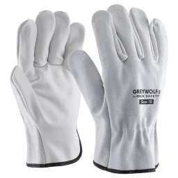 Manusi piele bovina Rock Safety, GREYWOLF-2, diverse marimi