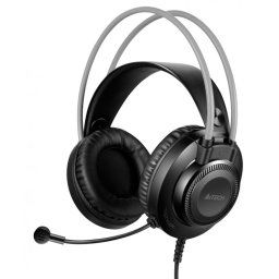 Casti cu fir si microfon, A4TECH FH200i-GR