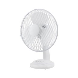 Ventilator de birou 30 cm, alb, 3 trepte de viteză, 40 W