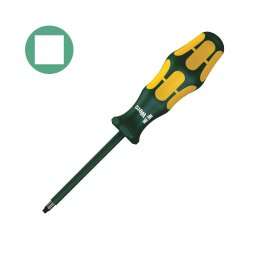 surubelnita profil patrat VDE 1 80 mm WERA 168 i cu maner Kraftform antirostogolire pentru borne si tablouri electrice 05004780001