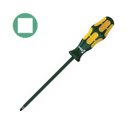 surubelnita profil patrat VDE 1 150 mm WERA 168 i cu maner Kraftform antirostogolire pentru borne si tablouri electrice 05004783001