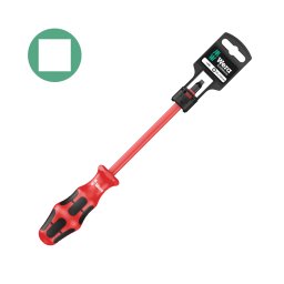 surubelnita VDE patrata 3 150 mm WERA 168 i cu maner Kraftform Plus antirostogolire 05100026001
