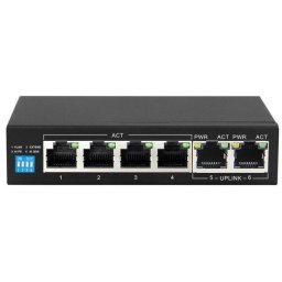 Switch ExtraLink EX.14831 Euros V2, 6 Porturi, PoE