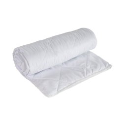 Protectie Saltea Alcam Microfibra Matlasata 90x200 cm, microfibra, husa poliester, alb