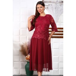Rochie de seara Venus Bordo