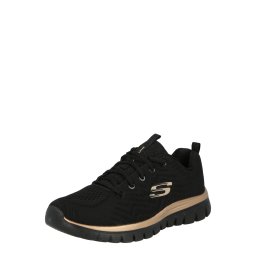 SKECHERS Sneaker low 'Graceful Get Connected' auriu / negru