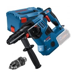 Bosch - GBH 18V-28 CF - Rotopercutor SDS-Plus fara acumulatori si incarcator, Li-Ion, 18 V, - Ah, 3.3 J, mandrina interschimbabila, valiza speciala