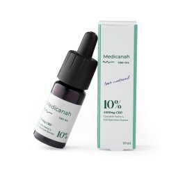 Ulei de Canabis CBD 10%, 1000mg, Full Spectrum, Premium, 10ml