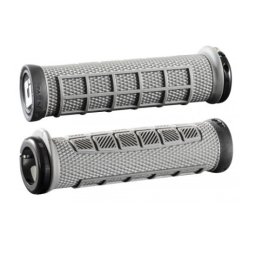 ODI Elite Pro Lock-on, se muleaza perfect in palme, cu diferite tipuri de riduri, design ergonomic, gri