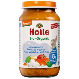 Risotto cu legume pentru copii, +8 luni bio 220g