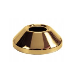 Set rozete ornamentale baterie, 2 buc, rotunde, filet 3/4'', 70 mm, auriu