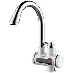 Robinet Electric Instant Albatros Premium, Alb-Inox