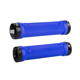 ODI Elite Ruffian Lock-on, prindere dubla pe ghidon, design ergonomic, albastru