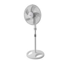 Ventilator JVVP3050 cu picior ajustabil, Alb